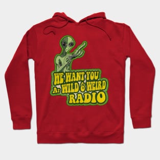 Wild and Weird Radio (yellow) Hoodie